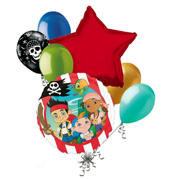31" Jake & Neverland Pirates Balloon PARTY BALLOON FULL body Favor BIRTHDAY 